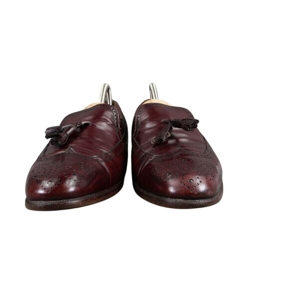 Bally Shoes Mens 8 Tassel Loafers Salisbury Wingtip Leather Brogue Classic Dress main image 6